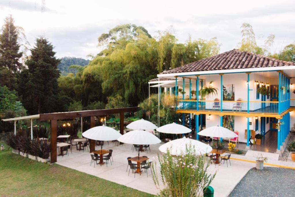 Hotel Hacienda Santa Clara Santa Rosa de Cabal Exterior photo
